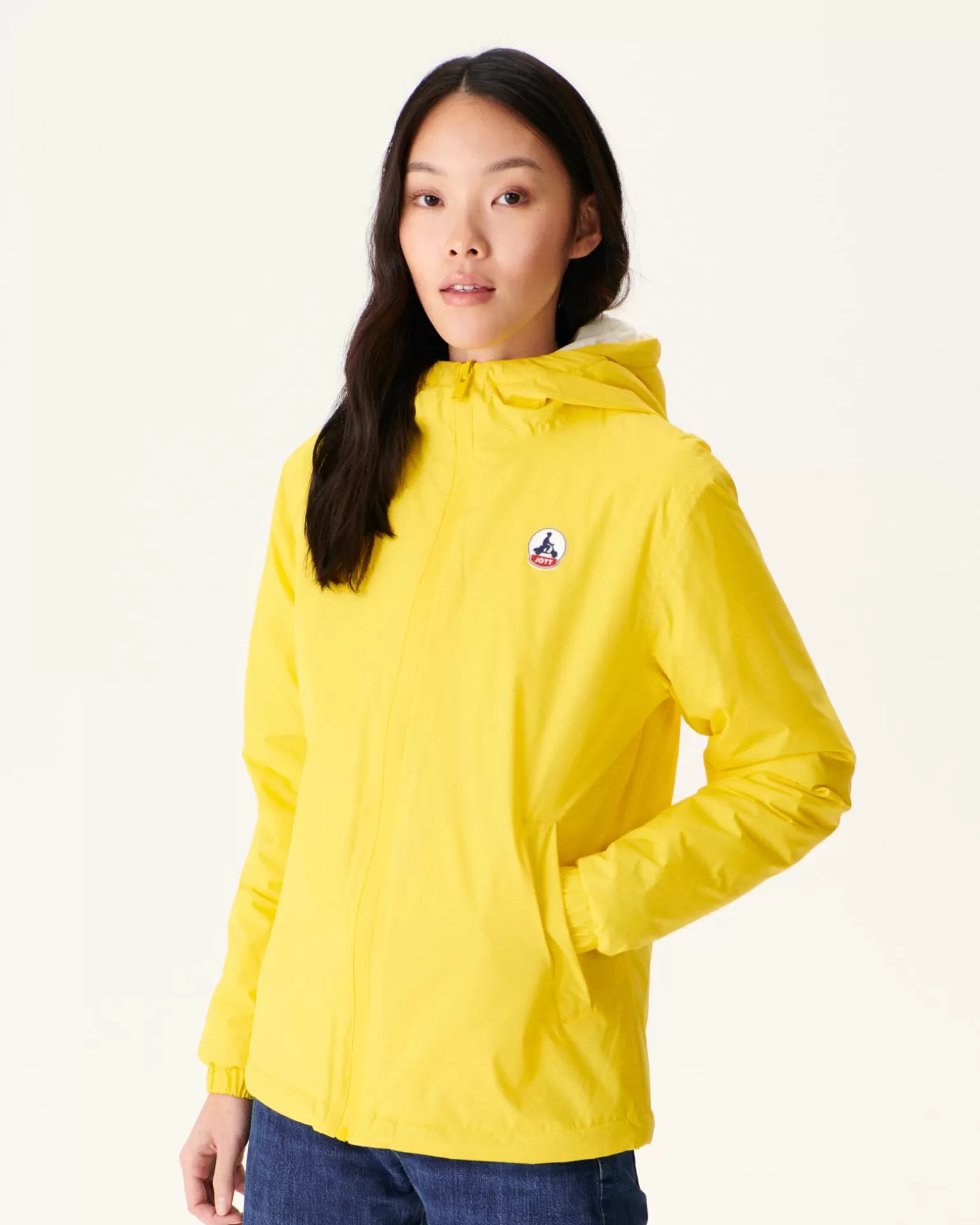 Doudounes & Vestes*JOTT Doudoune Reversible A Capuche Ultralight Citron/Ecru Kara 6311 Lemon / Off-White