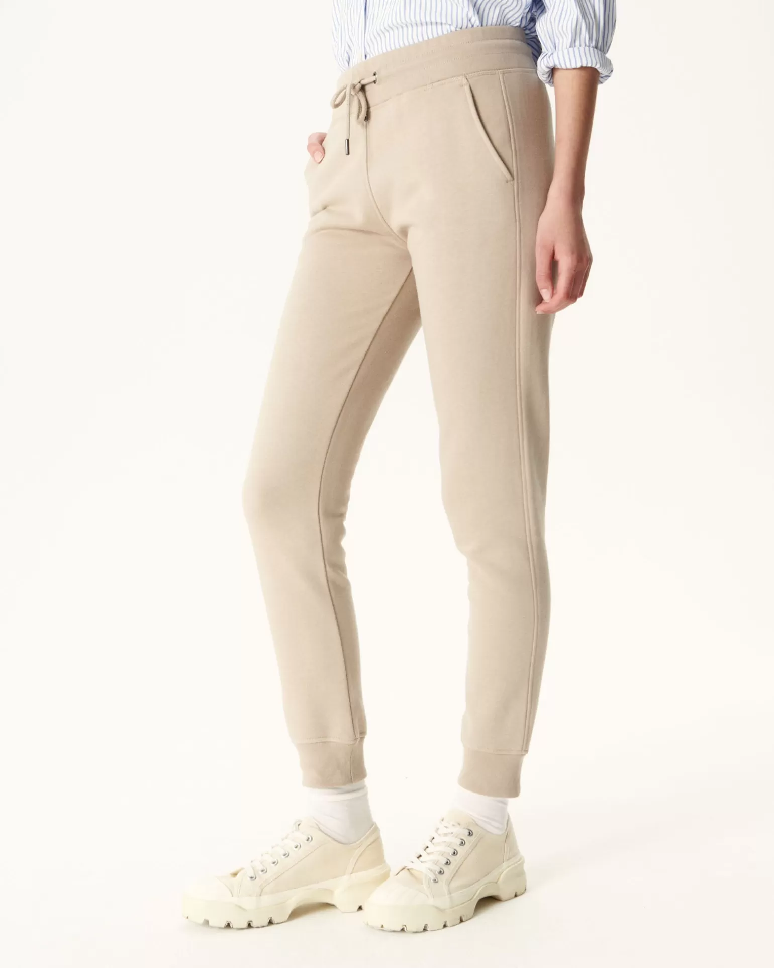 Vêtements*JOTT Pantalon De Sport Femme En Coton Biologique Beige Valparaiso 804 Beige