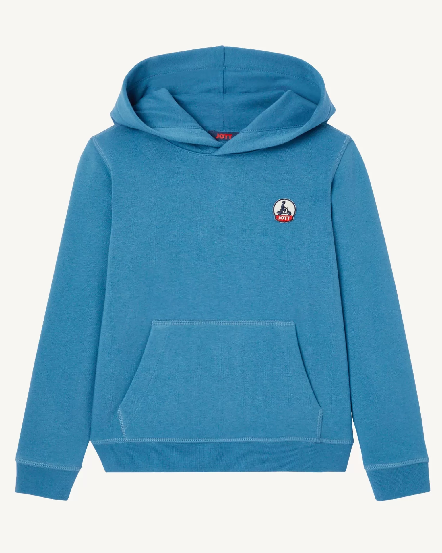 Vêtements*JOTT Sweat A Capuche Enfant En Coton Biologique Bleu Jeans Bilbao 140 Blue Jeans