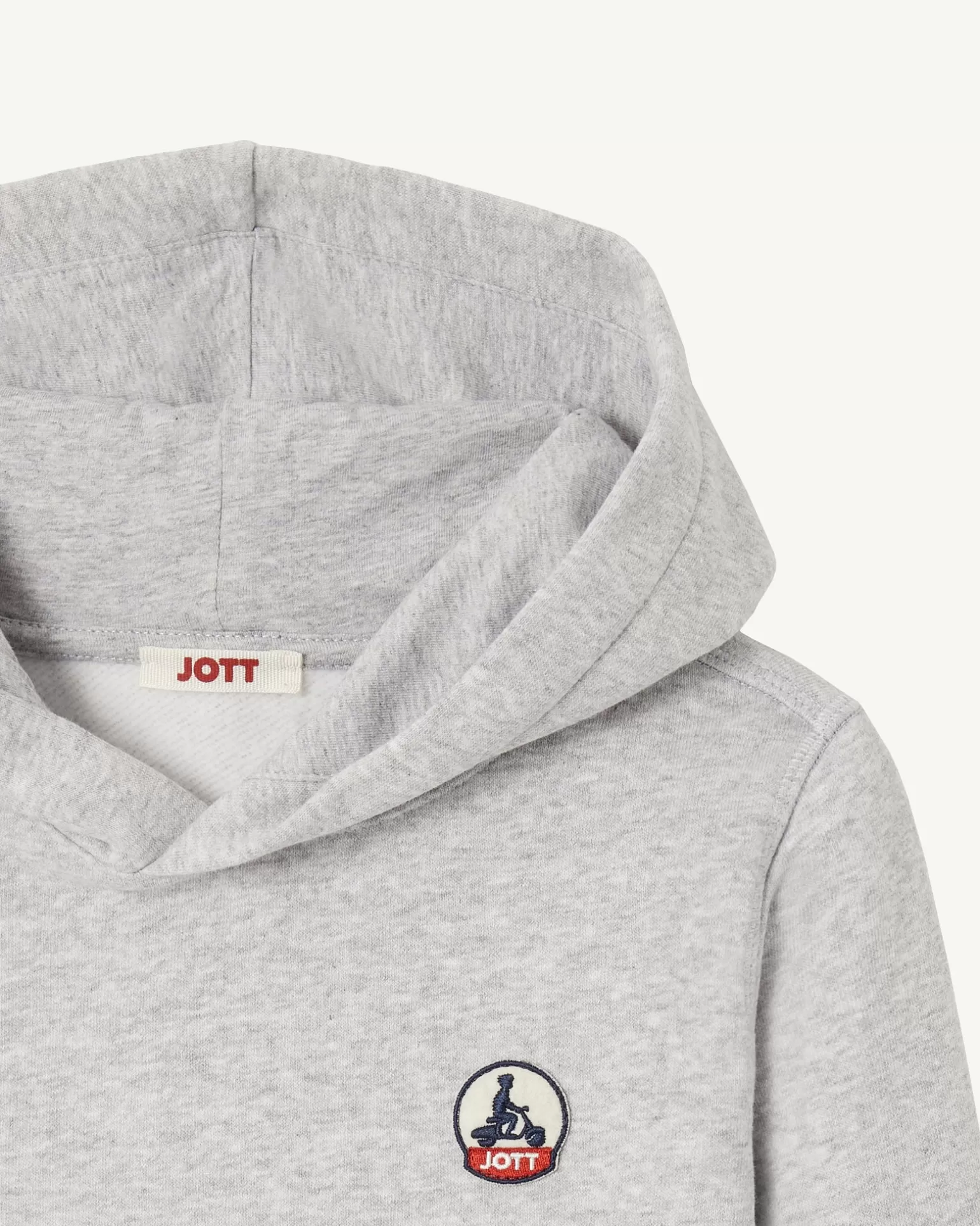 Vêtements*JOTT Sweat A Capuche Enfant En Coton Biologique Gris Chine Bilbao 514 Gris Chine