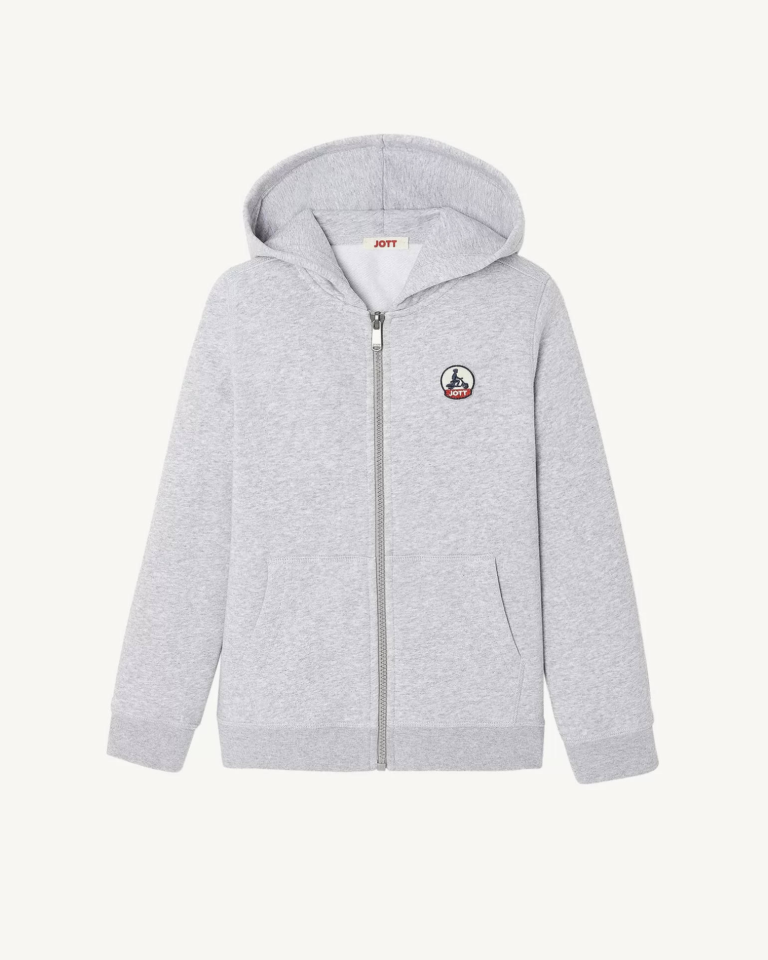 Vêtements*JOTT Sweat A Capuche Enfant En Coton Biologique Gris Chine Tijuana 514 Gris Chine
