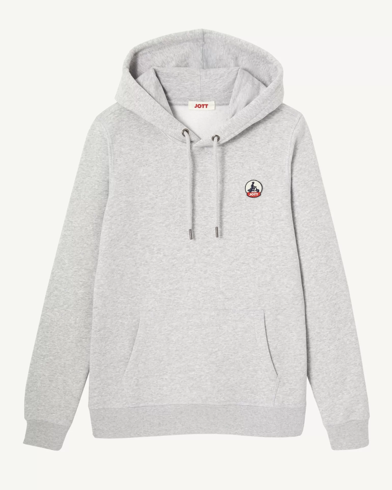 Vêtements*JOTT Sweat A Capuche Femme En Coton Biologique Gris Chine Livia 514 Gris Chine