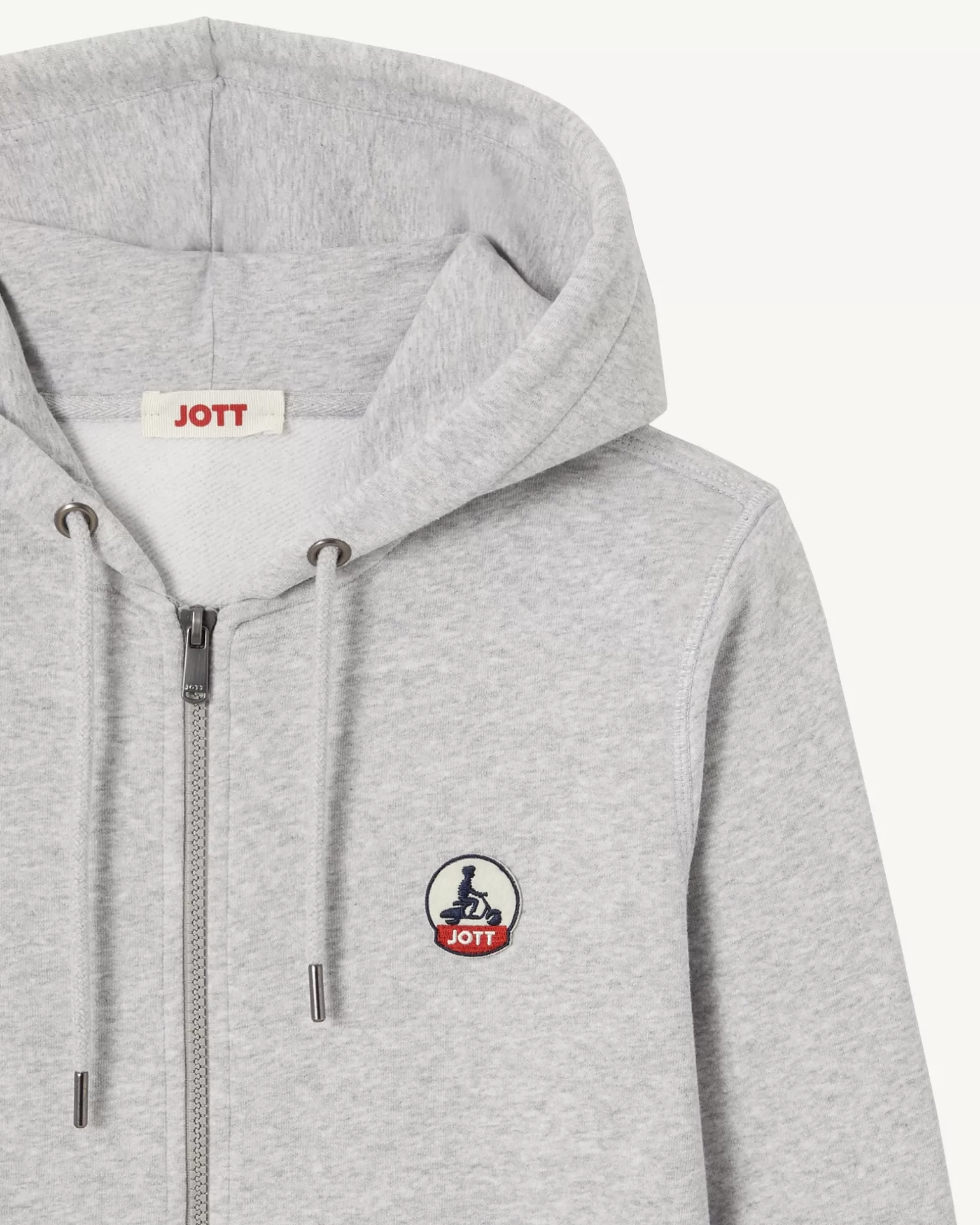 Vêtements*JOTT Sweat A Capuche Femme En Coton Biologique Gris Chine Oaxaca 514 Gris Chine
