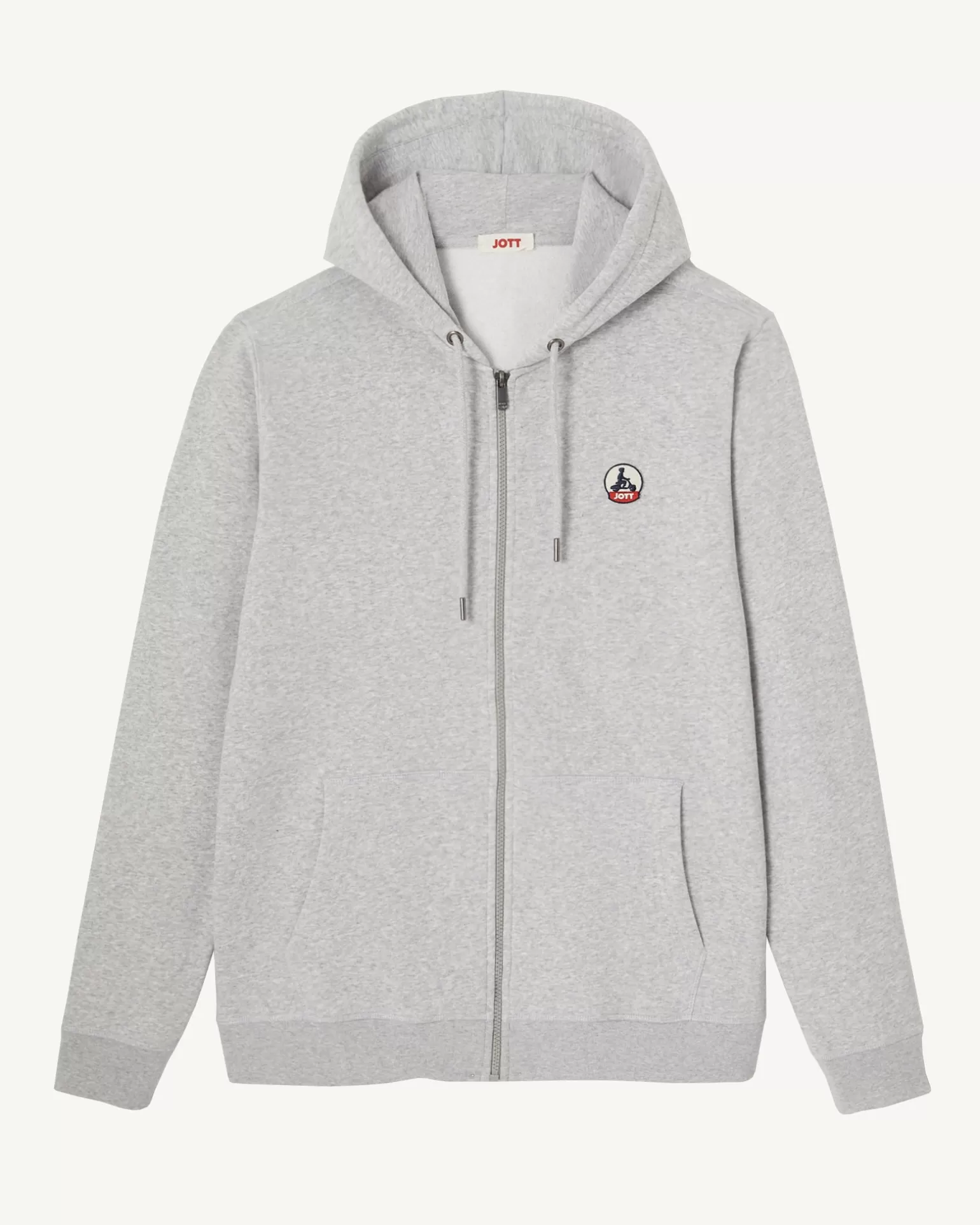 Vêtements*JOTT Sweat A Capuche Homme En Coton Biologique Gris Chine Mexico 514 Gris Chine