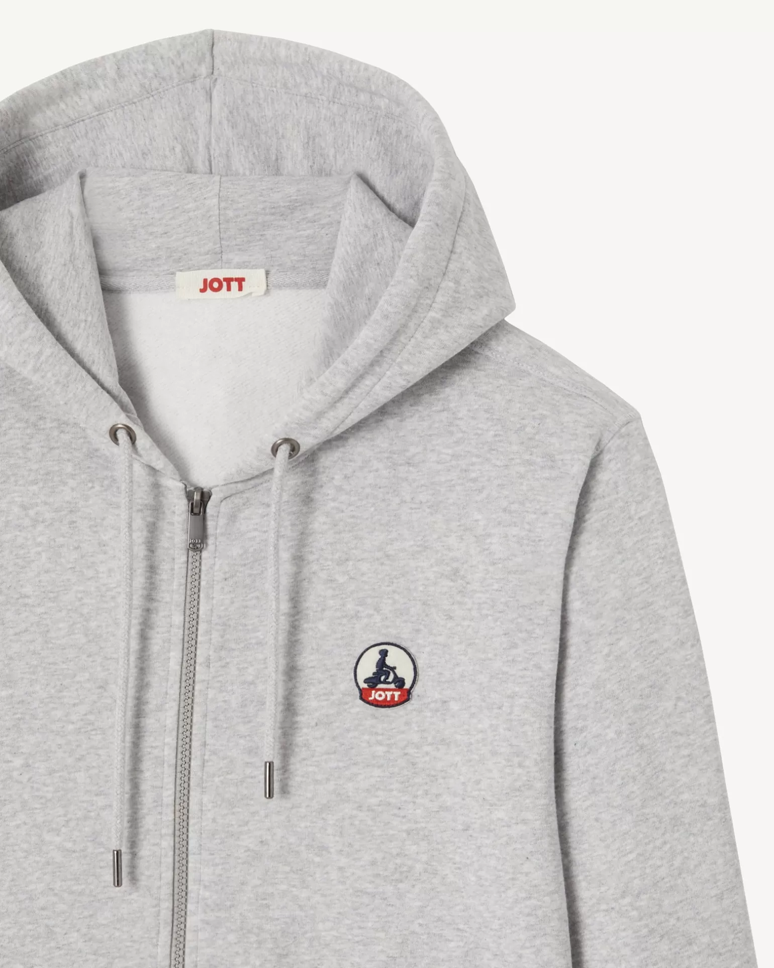Vêtements*JOTT Sweat A Capuche Homme En Coton Biologique Gris Chine Mexico 514 Gris Chine
